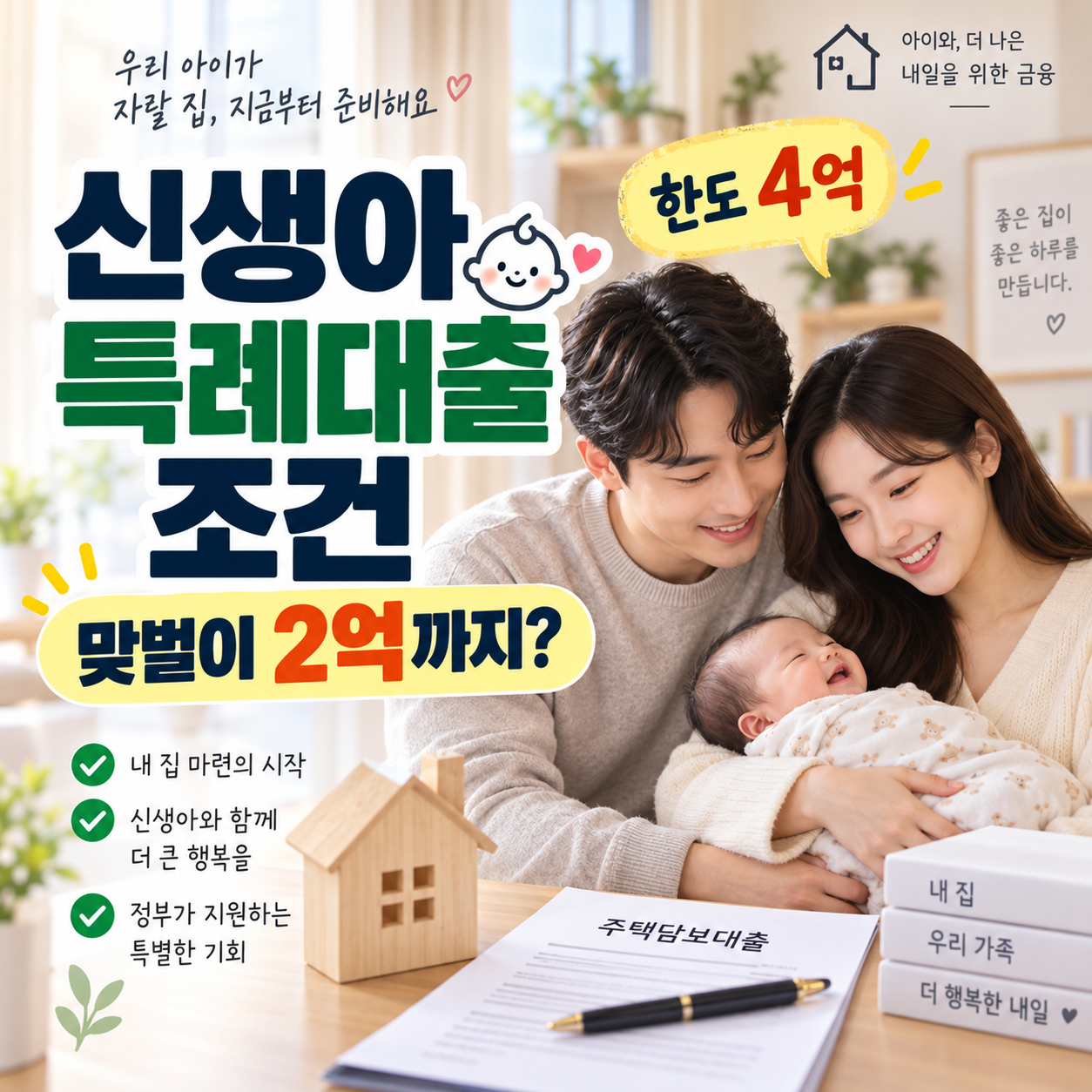 신생아 특례대출 조건