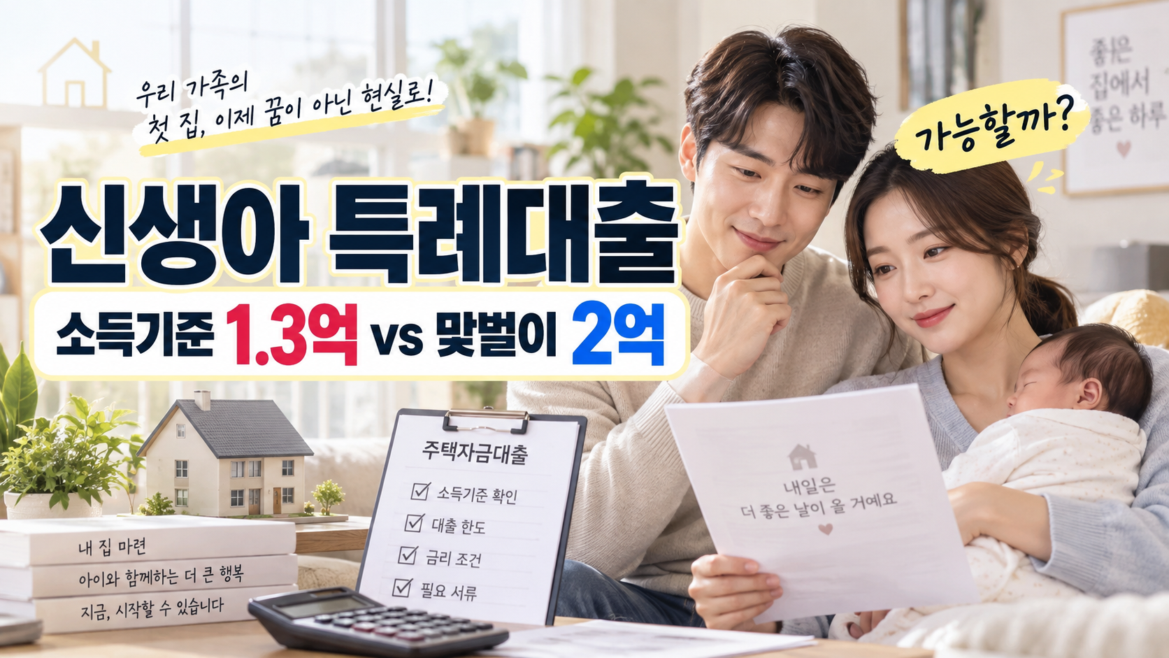 신생아 특례대출 소득기준
